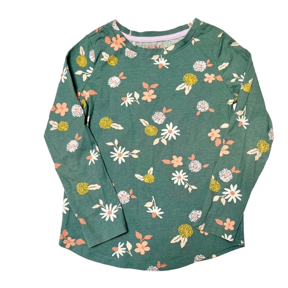 Cat & Jack Floral Shirt Size 6
